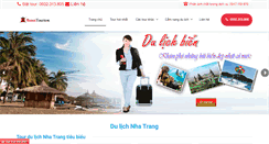 Desktop Screenshot of dulichnhatrang365.com